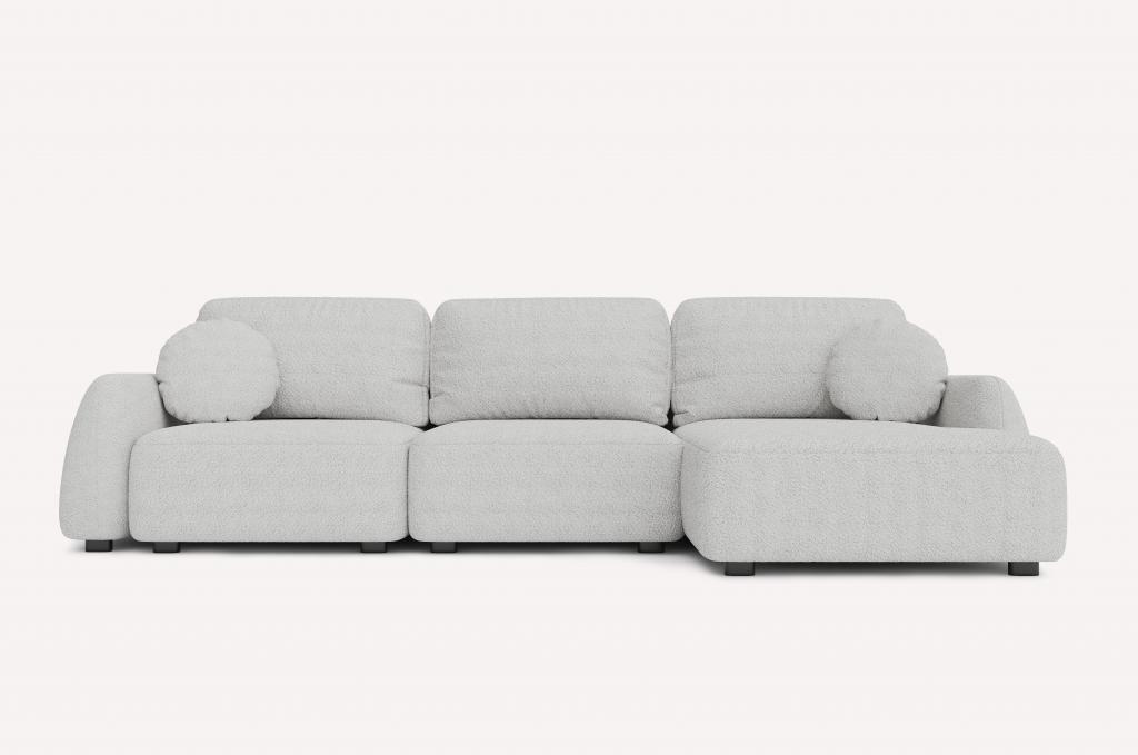 Угловой диван Tuscan Bubble Silver