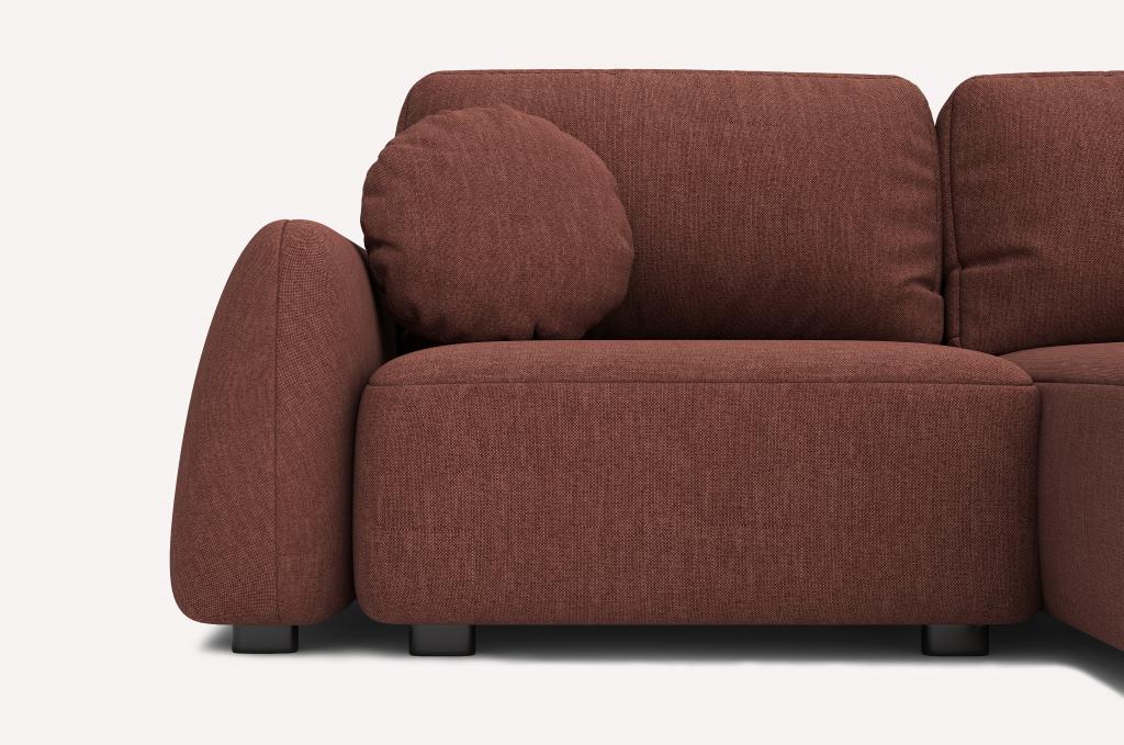 Угловой диван Tuscan Loft Rose