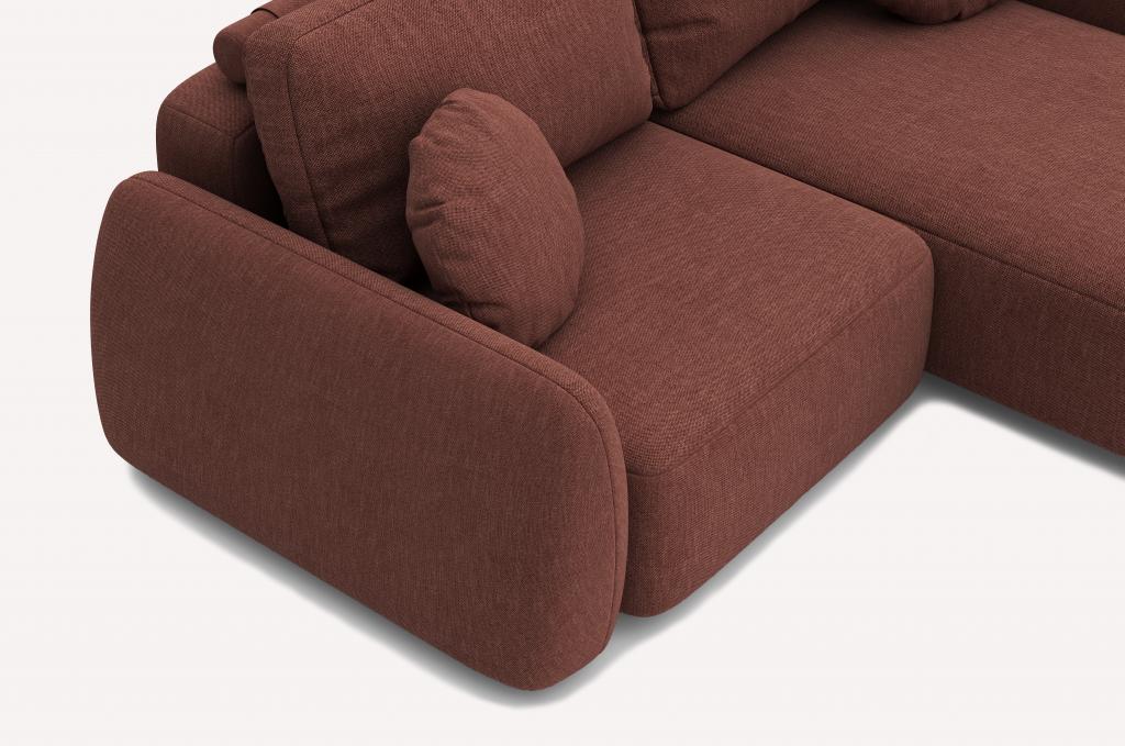 Угловой диван Tuscan Loft Rose