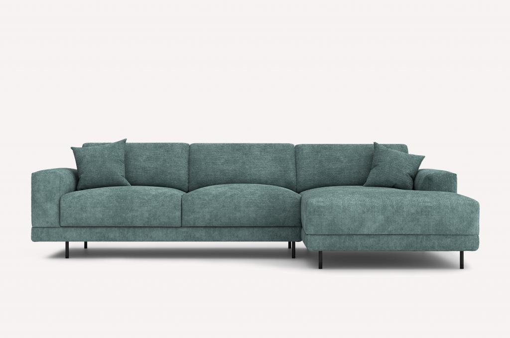 Угловой диван Yoga Monro Mineral Blue