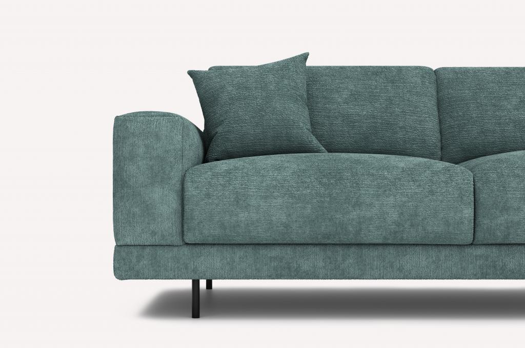 Угловой диван Yoga Monro Mineral Blue