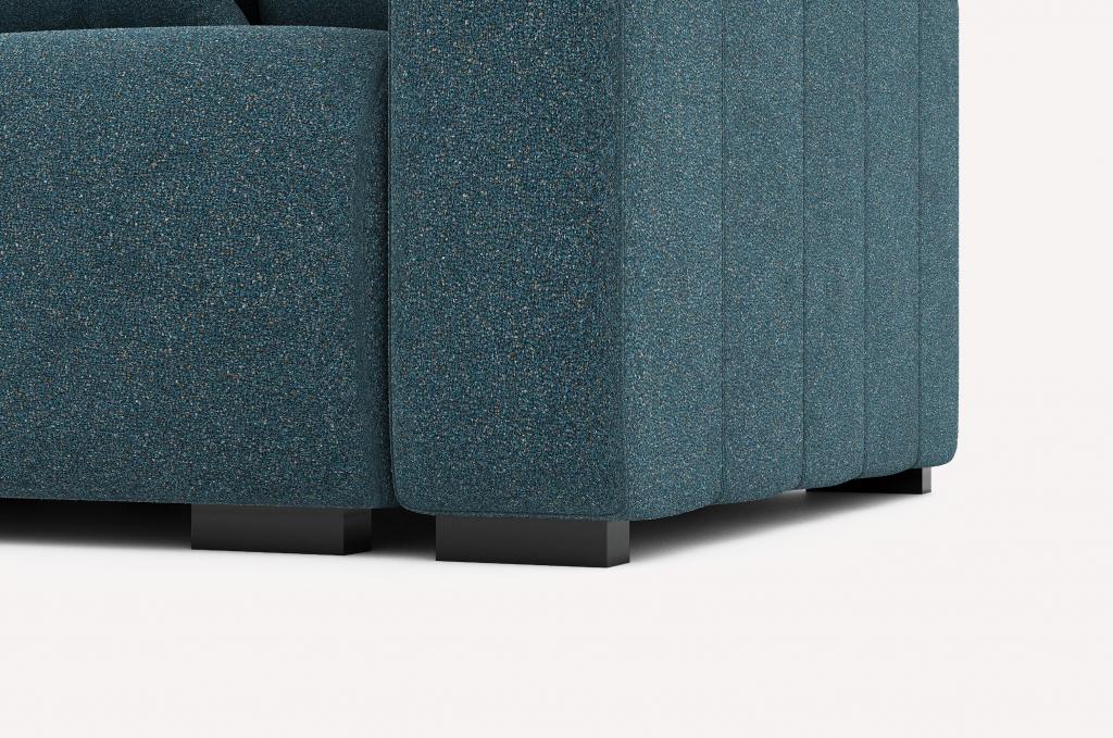 Угловой диван Хилтон Lotto Steel