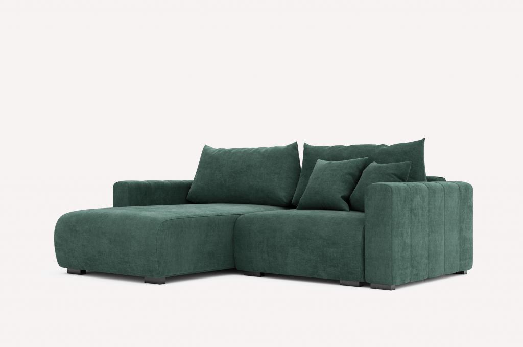 Угловой диван Хилтон Plaza Malachite