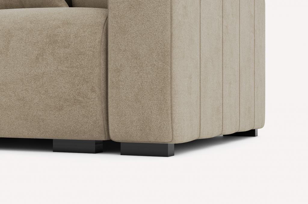 Угловой диван Хилтон Sharli Biscuit