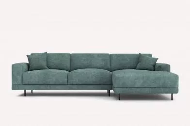 Угловой диван Yoga Monro Mineral Blue