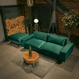 Прямой диван Galaxy River Carrot