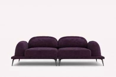 Прямой диван Tavola Sharli Violet