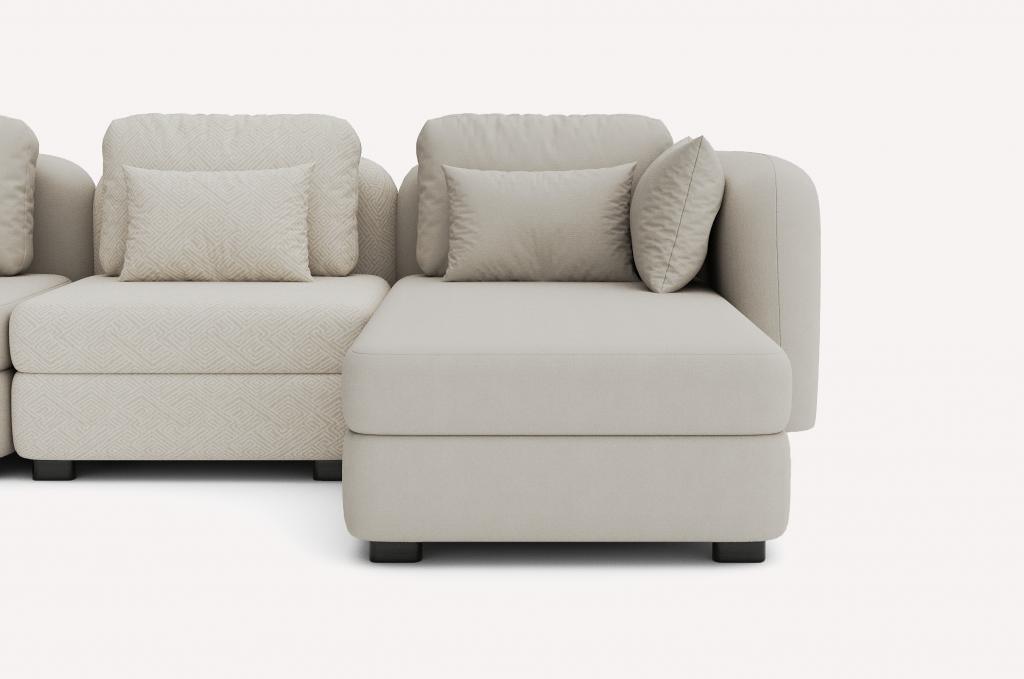 Угловой диван Bonta Pushe