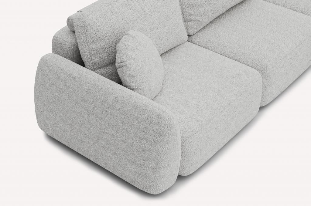 Угловой диван Tuscan Bubble Silver