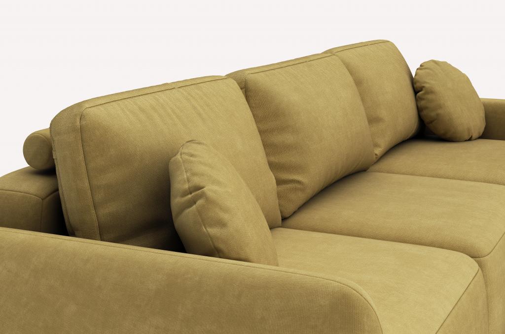 Угловой диван Tuscan Piano Yellow