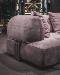 Прямой диван Cosmo Marseille Violet