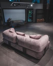 Прямой диван Cosmo Marseille Violet