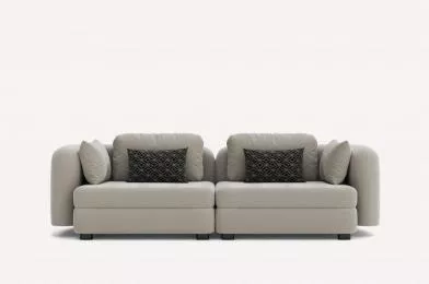 Прямой диван Bonta Fabriq 1 Pearl