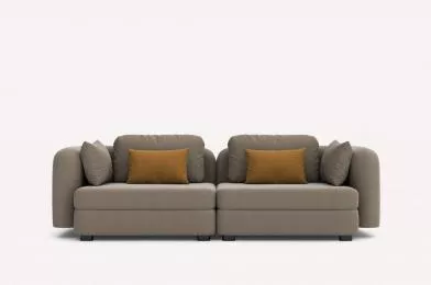 Прямой диван Bonta Pushe 10