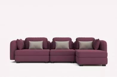 Угловой диван Bonta Soho Magent