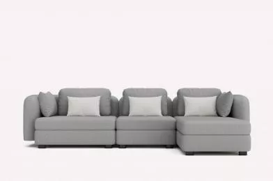 Угловой диван Bonta Glow Light Grey