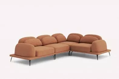 Угловой диван Tavola Fancy Fabric Bushe