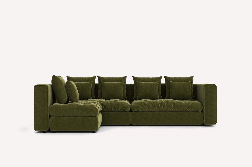 Модульный диван Vegas Camel Green Olive