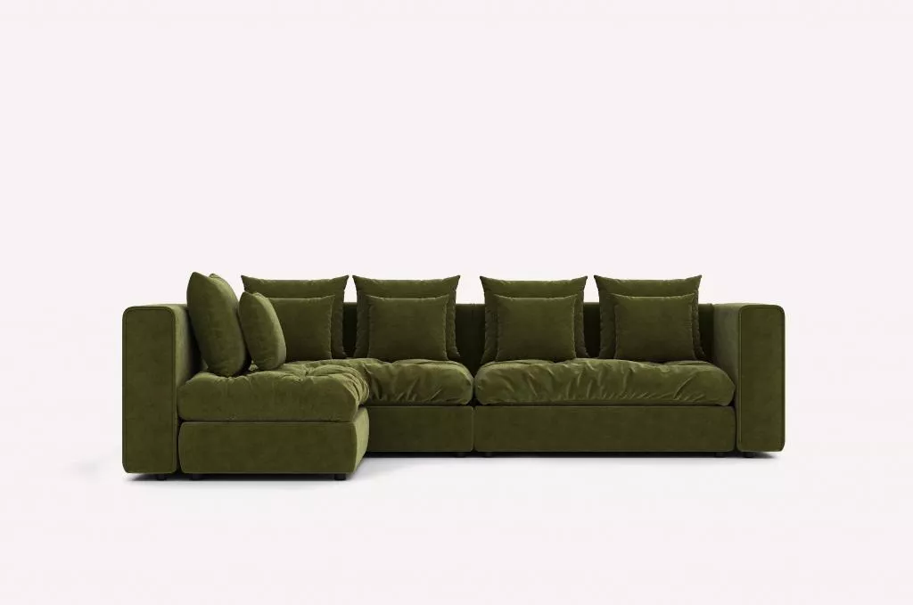 Модульный диван Vegas Camel 10 Green Olive