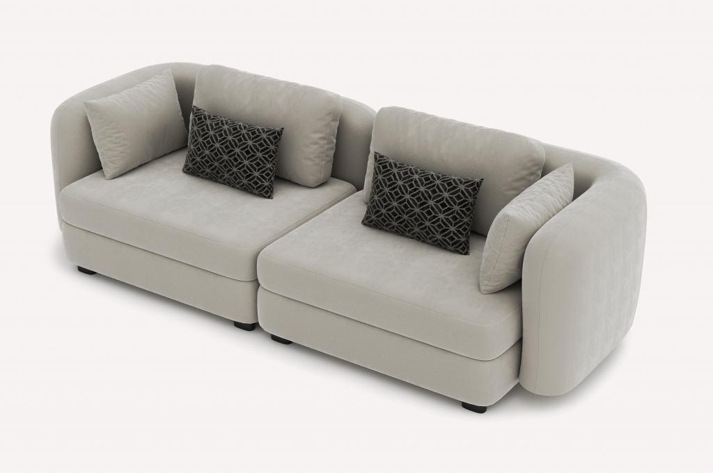 Прямой диван Bonta Fabriq Pearl