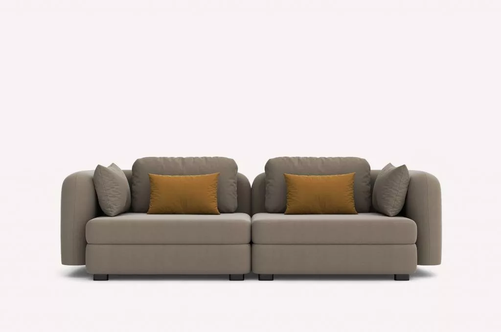 Прямой диван Bonta Pushe 10