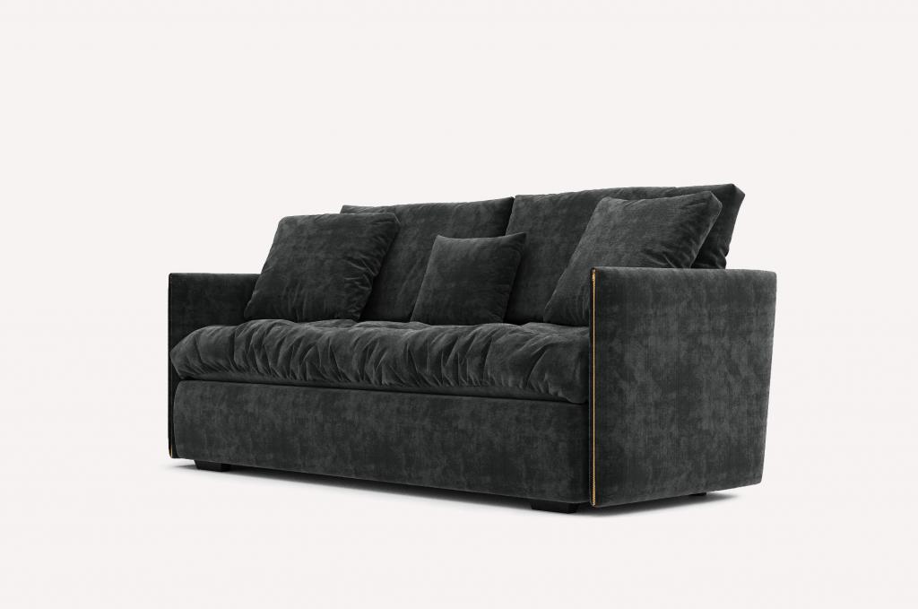 Прямой диван Corfu Rialto Graphite